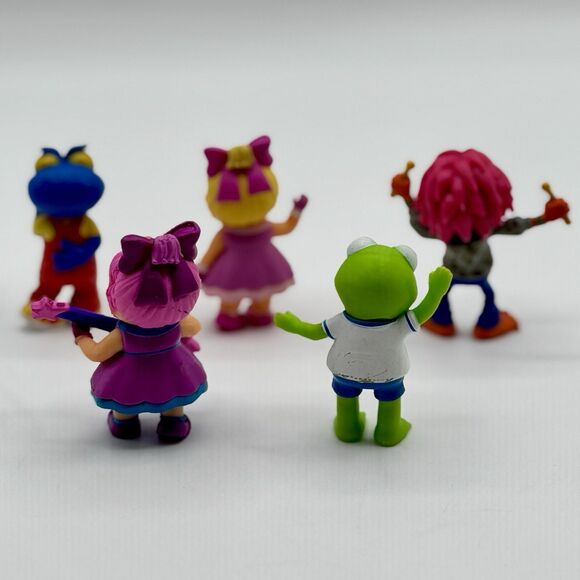 Disney Jr Muppet Babies Just Play Toys Mini Figure LOT Kermit Gonzo Animal Piggy - Picture 2 of 7